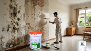 Quy Trình Chống Thấm Ngược Tường Trong Nhà Với KOLI-AC90