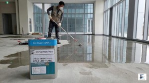 Chống thấm nền ẩm hiệu quả với sơn lót bề mặt KOLI-PW150