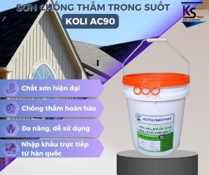 Sơn chống thấm trong suốt KOLI AC90 tại Điện Biên