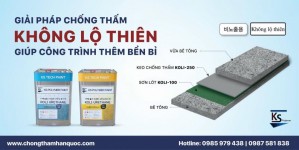 Giải pháp chống thấm không lộ thiên