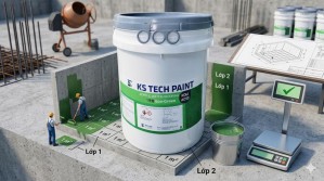 Giải bài toán định mức khi chống thấm công trình với KOLI-AC50